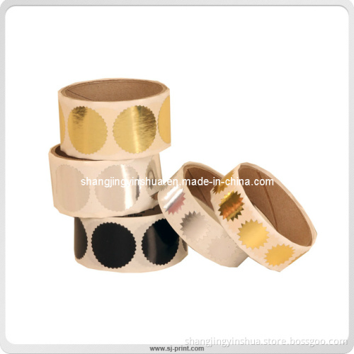 Custom Made Roll Packed Printed Self Adhesive Labels